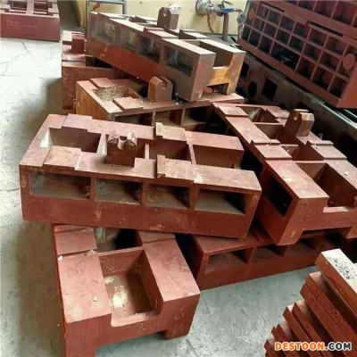 翻砂铸造铸件 铸铁床身工作台 圆锯机机床底座 机床铸件