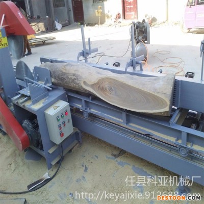 手推圆木推台锯 木工锯机 小型1米原木推台锯锯路平滑 厂家直销科亚