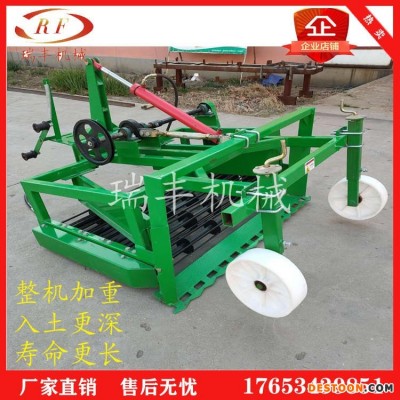 挖大蒜机　大蒜收获机　四轮前置大蒜收获机　刨大蒜机　前置式起大蒜机