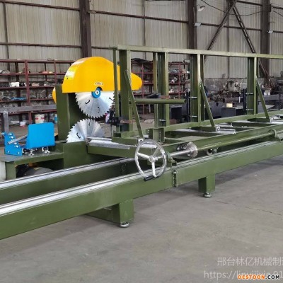 圆木推台锯 数控推台锯 推台锯 手推式全自动推台锯 原木推台锯厂家