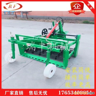 四轮前置大蒜收获机　刨大蒜机　前置式起大蒜机　挖大蒜机　大蒜收获机