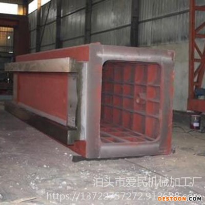 机床铸件 斜车车床床身底座铸造加工 爱民机械 圆锯机机床底座铸件 球墨铸造 异型件定制