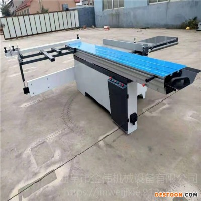 密度板精密锯 可自动导轨型木工锯机 抛光板精密锯 金伟制造