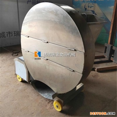 刨肉切块一体机 瑞宝 BR-400型切片机器 猪油切片机