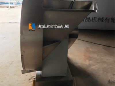 刨肉切块一体机 瑞宝 冰盘切片机 BR-400型连续式切片机