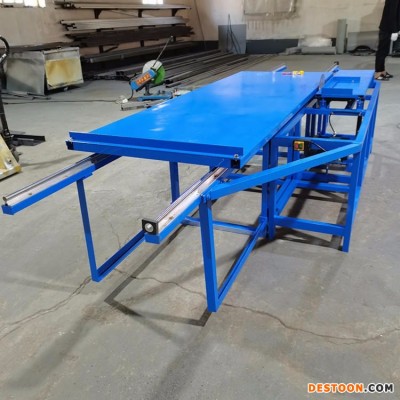 4.5米精密导轨推台锯 木工推台锯 工字钢推台锯产品展示