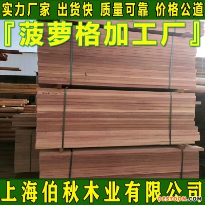 菠萝格古建筑 菠萝格刨光料 印尼菠萝格防腐木