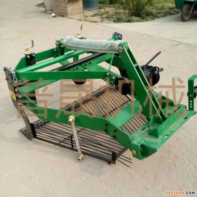 1.3米前置大蒜收获机 前置起蒜机 挖蒜机  四轮拖拉机带大蒜收获机 刨蒜机 振动式大蒜收获机 皮带式收大蒜机