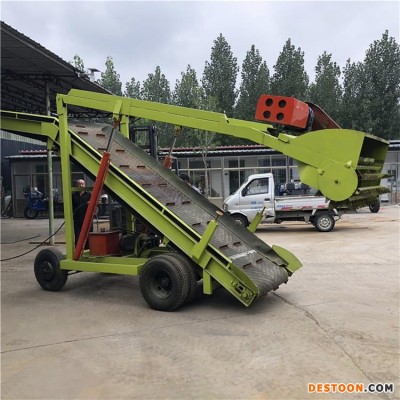 青储窖草料扒料机 电动行走刨草取料机 振远 规模化扒料机 振远