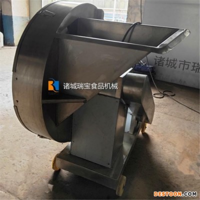 刨肉切块一体机 瑞宝 BR-400型多功能切片机 微冻 切片机