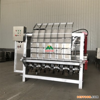 技术成熟 全自动整猪脱毛机 小型全猪刨毛设备 不锈钢浸烫设备 整猪打毛机 安耐现货200型