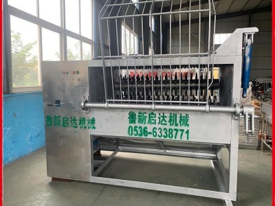 全自动中型羊打毛机 刨羊毛机设备，全自动羊脱毛机鲁新启达lxqd