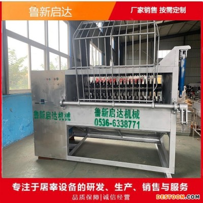全自动中型羊打毛机 刨羊毛机设备，全自动羊脱毛机鲁新启达lxqd