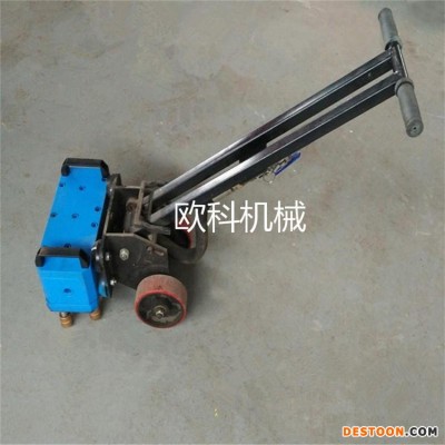 混凝土路面桥梁刨毛拉毛机 手推式混凝土拉毛凿毛机 手推式凿毛机用途