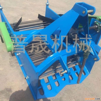 土豆收获机四轮拖拉机刨地瓜新大型挖马铃薯机 四轮拖拉机带地瓜收获机挖土豆机红薯收获机 1.0-1.3米起土豆机 收土豆机