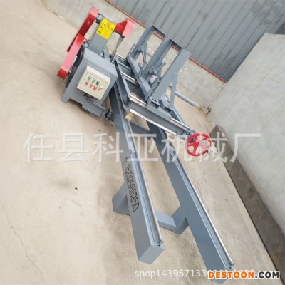 圆木加工机器 小型圆木推台锯 大型圆盘锯 跑车推台锯 推台锯靠尺