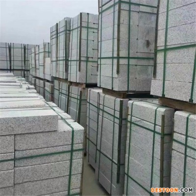 湖北芝麻白花岗岩芝麻白火烧面刨面加工石材石板加工工厂直营