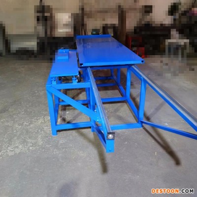 2米导轨带脚推台锯 简易推台锯 木工数控推台锯 启航机械