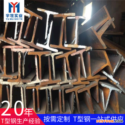 上海宇牧60*40*6t型钢 焊接热轧刨分t型钢生产加工