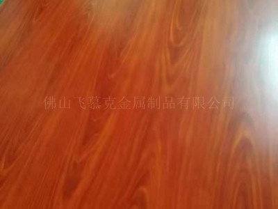 佛山304/201喷涂转印板不锈钢厂家 木纹转印板表面无雾状 不锈钢剪折刨不爆边