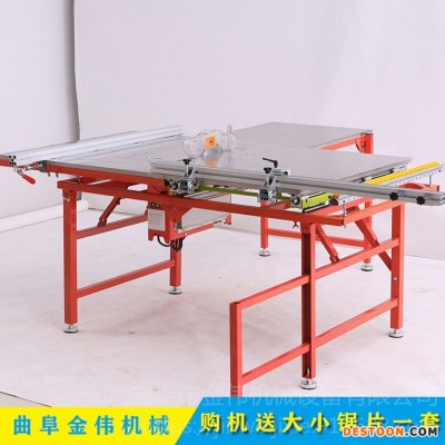 供应 木工无尘锯子母推台锯 多功能吸尘斜切推台锯 新款子母锯