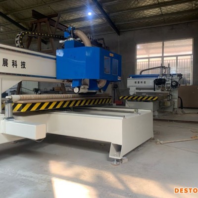 实木数控下料锯专业技术指导 木箱包装定制数控裁板锯 加工厚度10公分 高密硕展科技