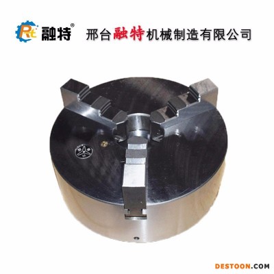 可定制 车床三爪卡盘 众环手动 三爪卡盘 车床机床配件附件三爪联动