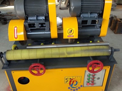 天然气管道抛光机   钢管除锈抛光机  圆管外圆抛光机  外圆无心抛光机