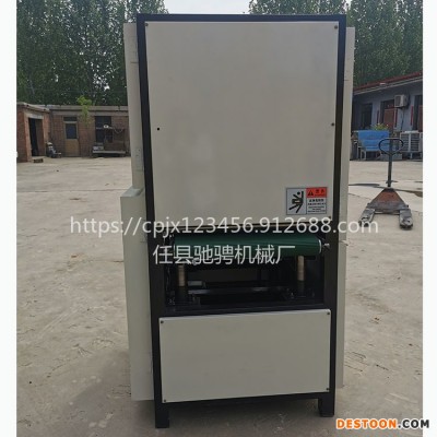 驰骋600型平面抛光机不锈钢板抛光机钢板去毛刺激光割工件抛光机
