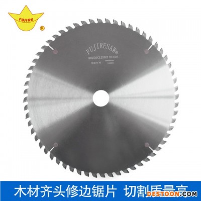 供应 富士 超薄硬质合金木工锯片 软硬实木硬木修边锯锯片 非标木工锯片加工批发