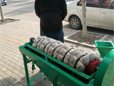 小型鸽粮抛光机 混合粮食除尘抛光机 玉米去霉大豆泥花脸专用抛光机