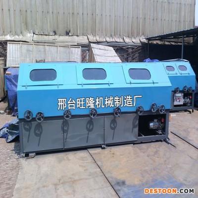 厂家直供多工位圆管抛光机WL-6组无心外圆抛光机不锈钢抛光机爆款