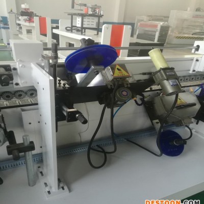 厂家直销木工热转印封边机  封边机 门厂必备产品自动调整转印设备 明金伟业板式家具封边转印