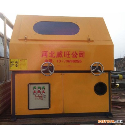 威旺两工位外圆抛光机无心抛光机两磨头环保抛光机适用范围广厂家销售