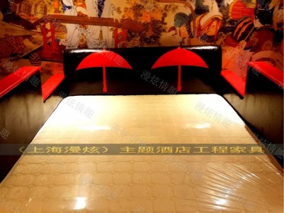 仿古马车床 酒店情趣家具创意情趣床夫妻合欢电动床 概念宾馆主题床