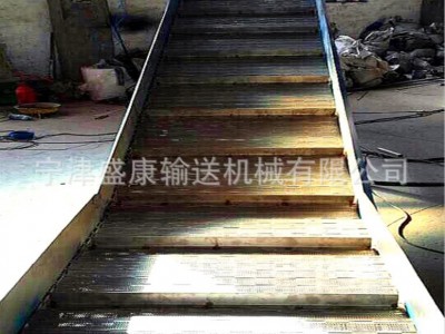 数控机床车床废料链板排屑输送机输送铁屑自动排屑机一诺