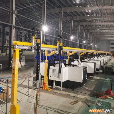 cubic/库比克专业定制车床CNC机床连线桁架上下料机械手