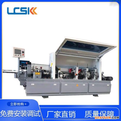 齐头小型封边机A齐头小型板式家具封边机工地效果展示