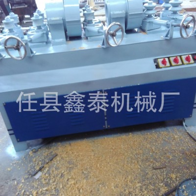 双刀盘大型圆棒机、圆木车床圆木机，可加工古建圆柱防腐木