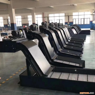 沧一直销CNC加工中心铁屑输送机链板式排屑机立式车床专用