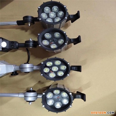 昊旭生产LED机床工作灯24V36V110V220V车床机械照明灯具5W 6W 7W 50B防水机床灯 耗能低 质量好