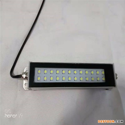 昊旭金属LED方形机床工作灯 防水防油防爆照明灯 数控照明车床 220V、24V  220MM-1220MM均可