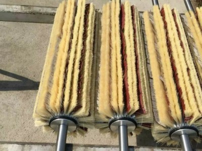 安徽正时砂布剑麻毛刷 木工家具抛光打磨毛刷辊 各种砂光机配件毛刷 直销
