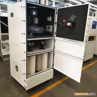 上海工厂5.5KW砂轮砂光机粉尘集尘机