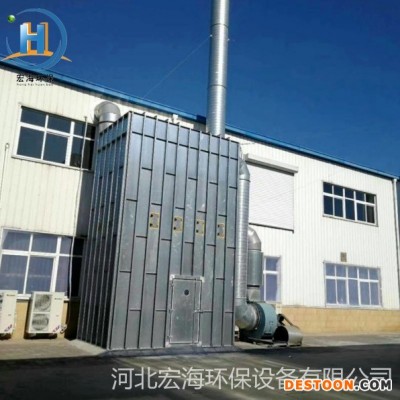 宏海生产销售 乐器厂木工除尘器 砂光机除尘器 木器加工行业专用木工除尘器 家具厂镀锌板拼接环保设备性能