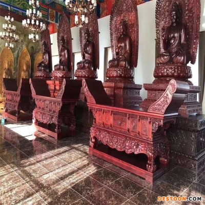 温州欧雅红木元宝桌厂家 寺庙元宝桌批发  寺庙实木供桌   木雕元宝桌批发  道观精雕元宝桌图片