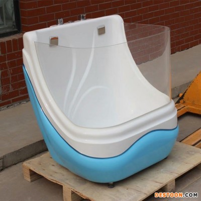 商用 沐浴桶 曲面玻璃婴儿游泳池 幼儿浴缸一体成型