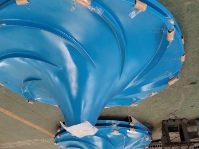 天津GSJ-1000玻璃钢曲面搅拌机   倒伞型搅拌机GSJ-1500生产厂家蓝污环保
