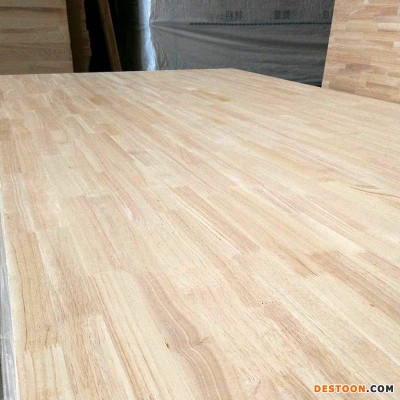 立晨板材 泰国橡胶木直拼板 橡胶木指接板 实木单面直拼板 大径级优等原木 多种规格可定制