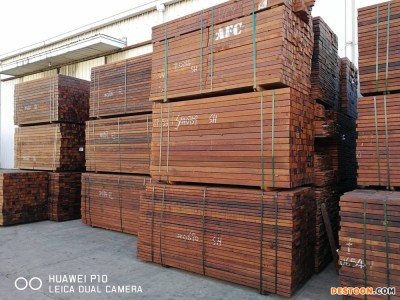 耐腐蚀菠萝格原木南美菠萝格上海厂家直销菠萝格建筑木板材优质菠萝格原木实木防腐木